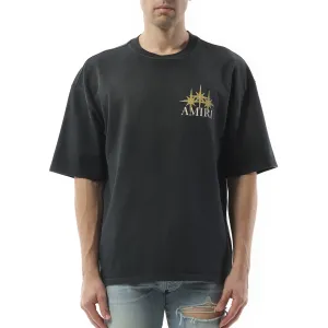Amiri Starburst Oversized T-Shirt in Black