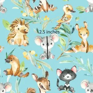 Aussie Cuties Light Blue - Woven