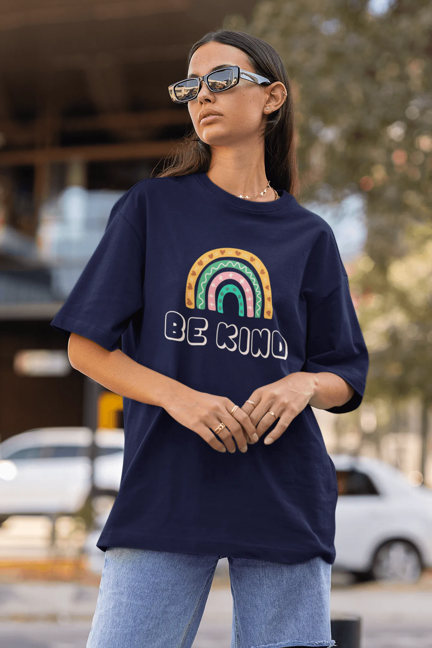 Be kind Over-size Tees- Unisex