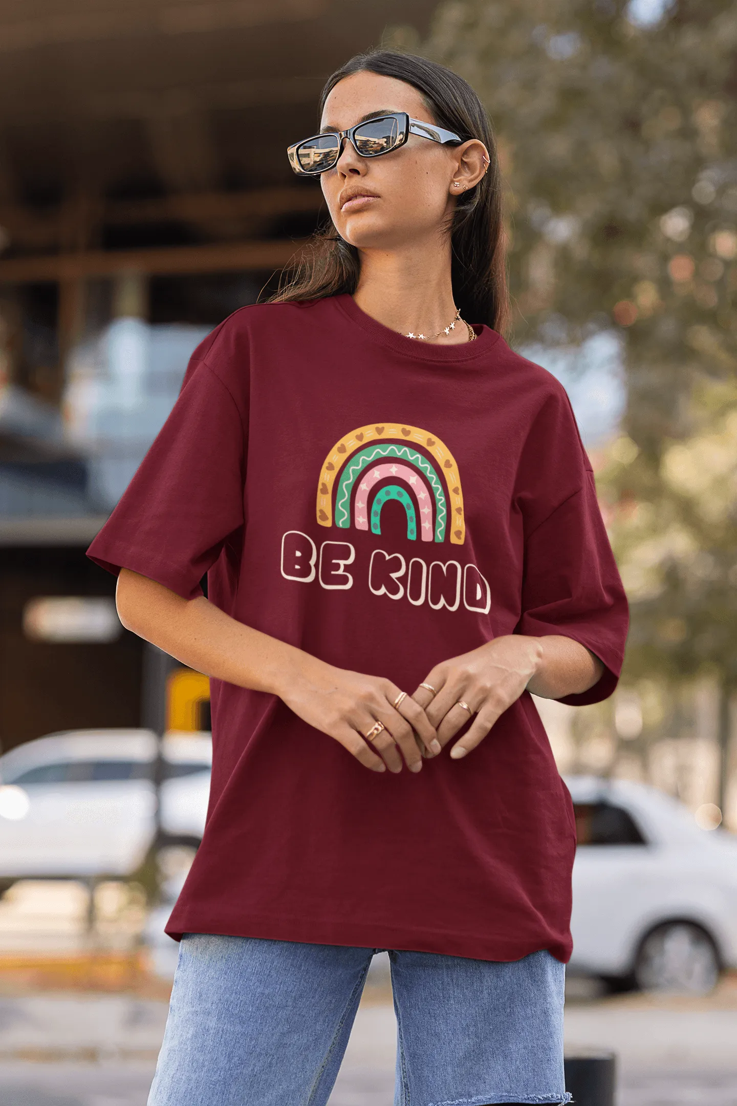 Be kind Over-size Tees- Unisex