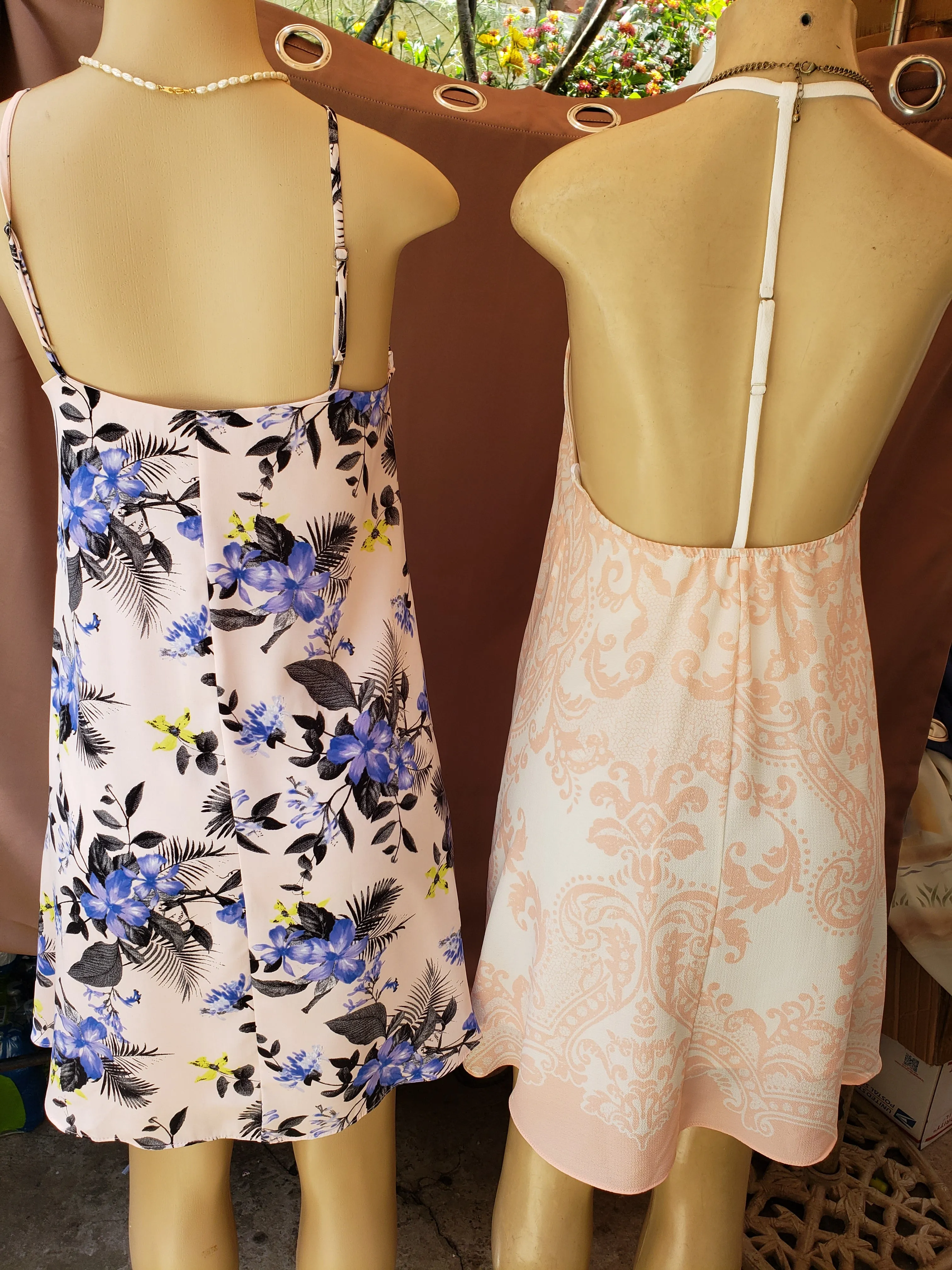 Boutique Summer Dresses Floral Printed 2 Styles To Choose From Perfect For Any Occasion