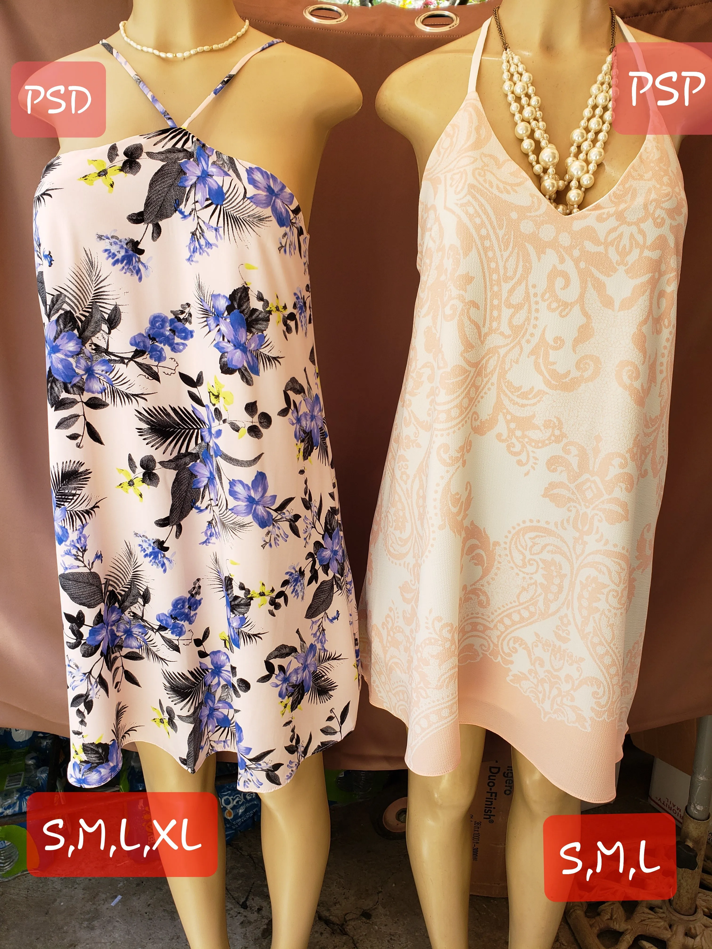Boutique Summer Dresses Floral Printed 2 Styles To Choose From Perfect For Any Occasion