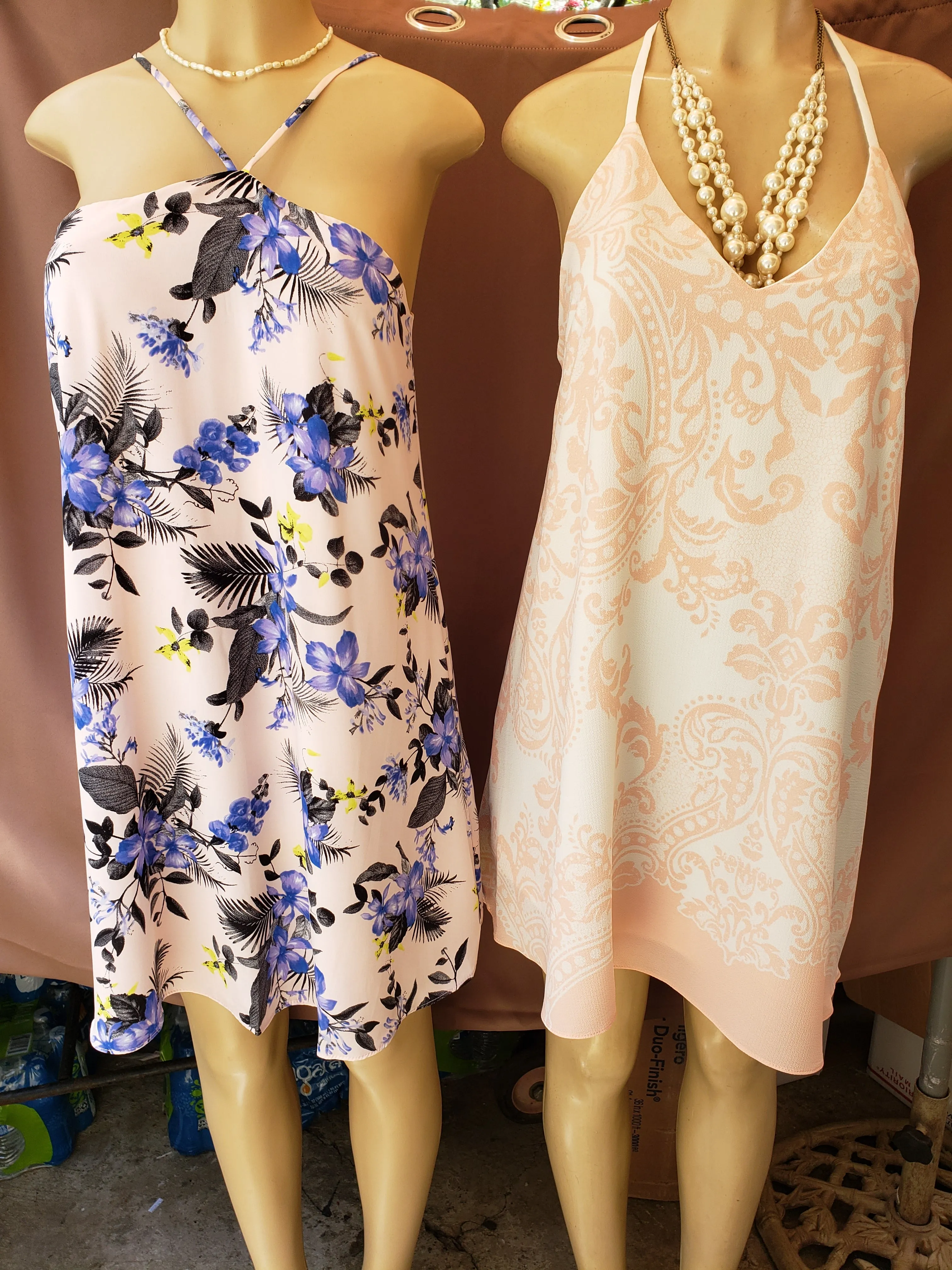 Boutique Summer Dresses Floral Printed 2 Styles To Choose From Perfect For Any Occasion