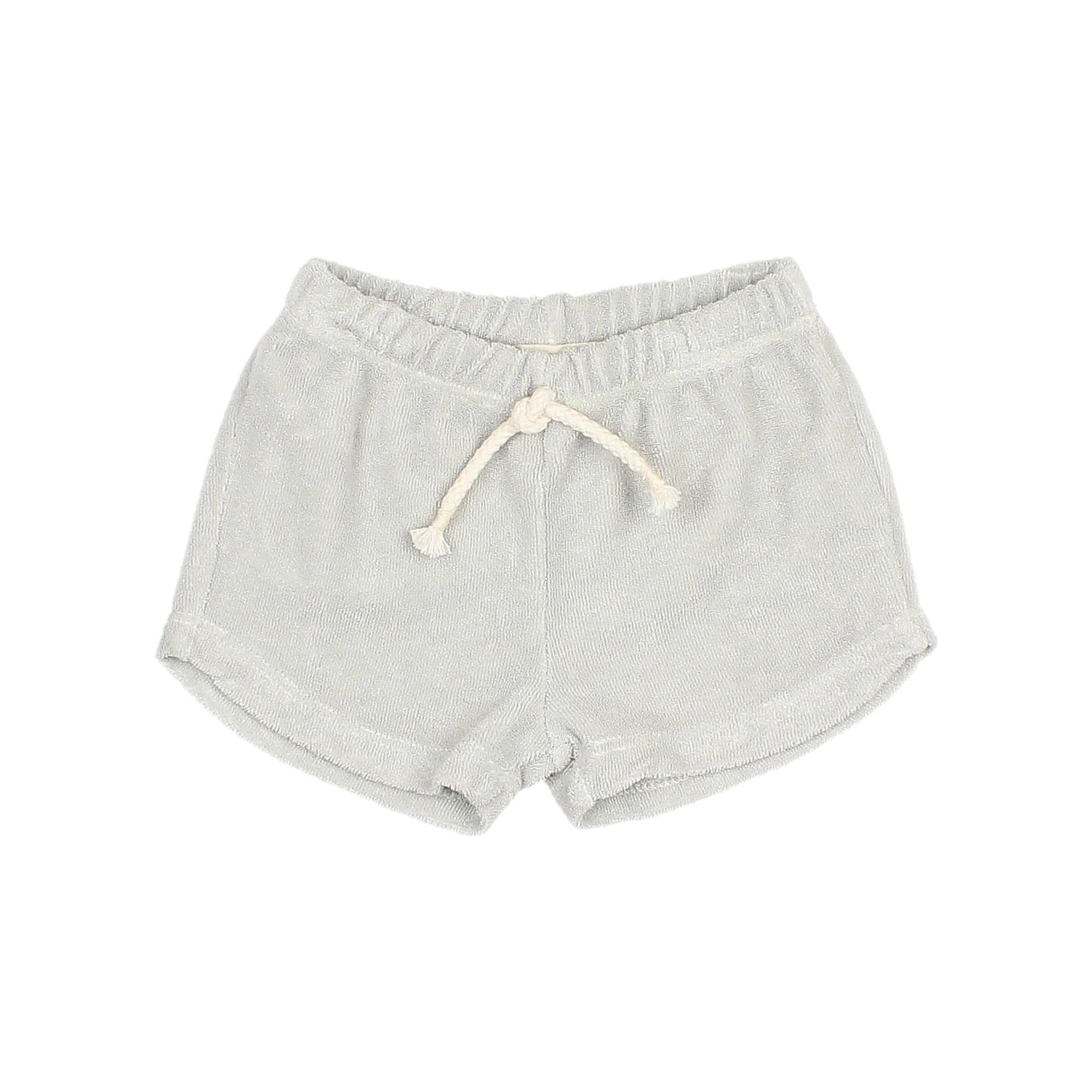 Buho Baby Sky Gray Pear Terry T-shirt   Short Set
