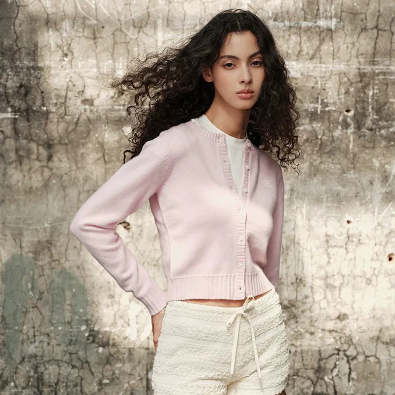 Button-Up Knit Cardigan