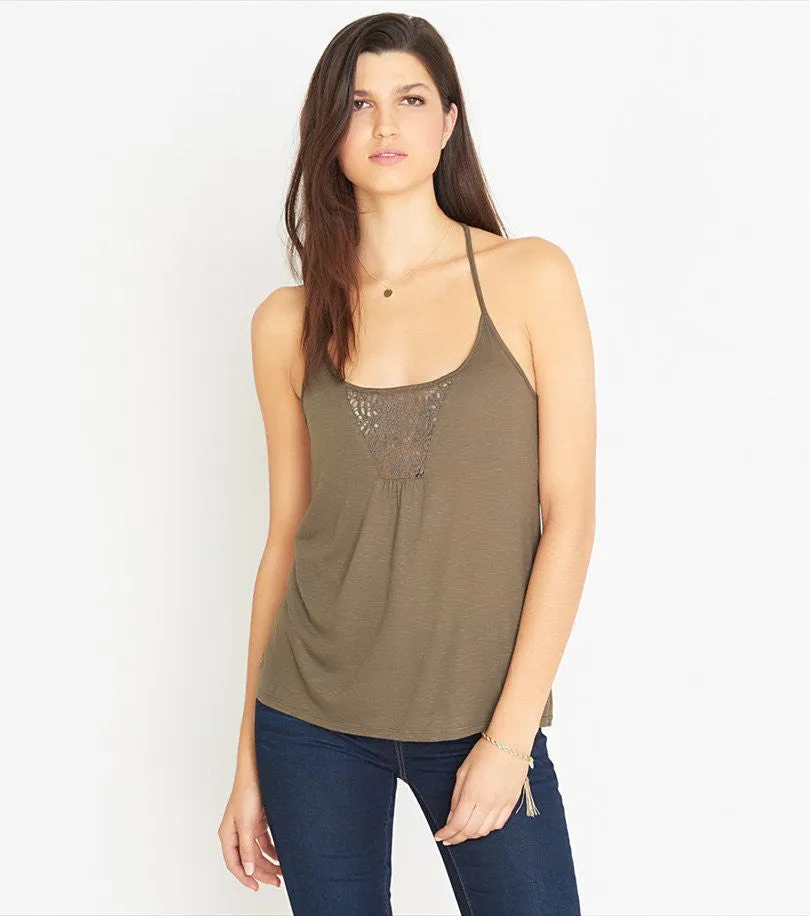 Cami With Lace DUSTY PINK;TARMAC