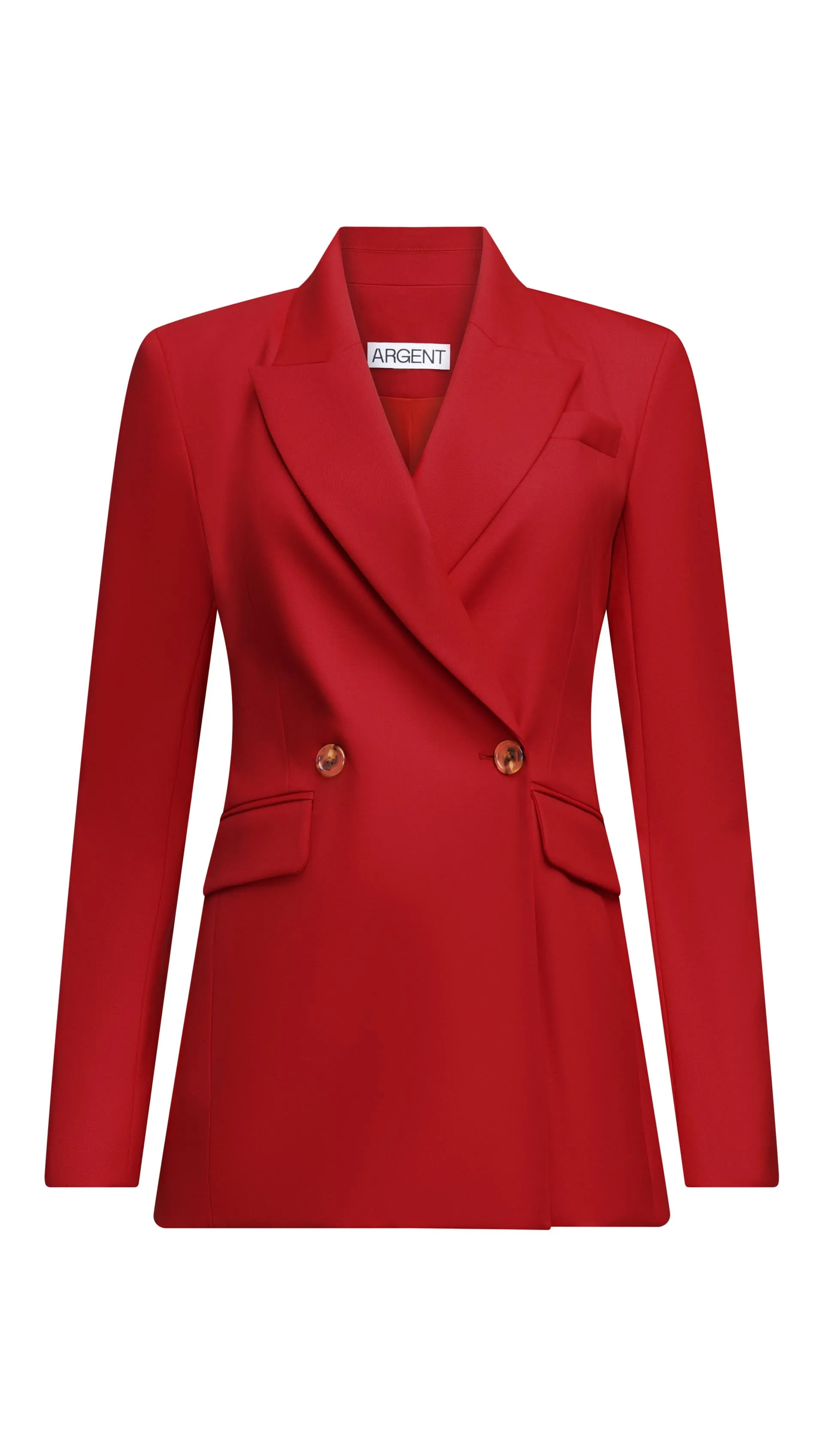 Cooper Blazer in Seasonless Wool | Tomato