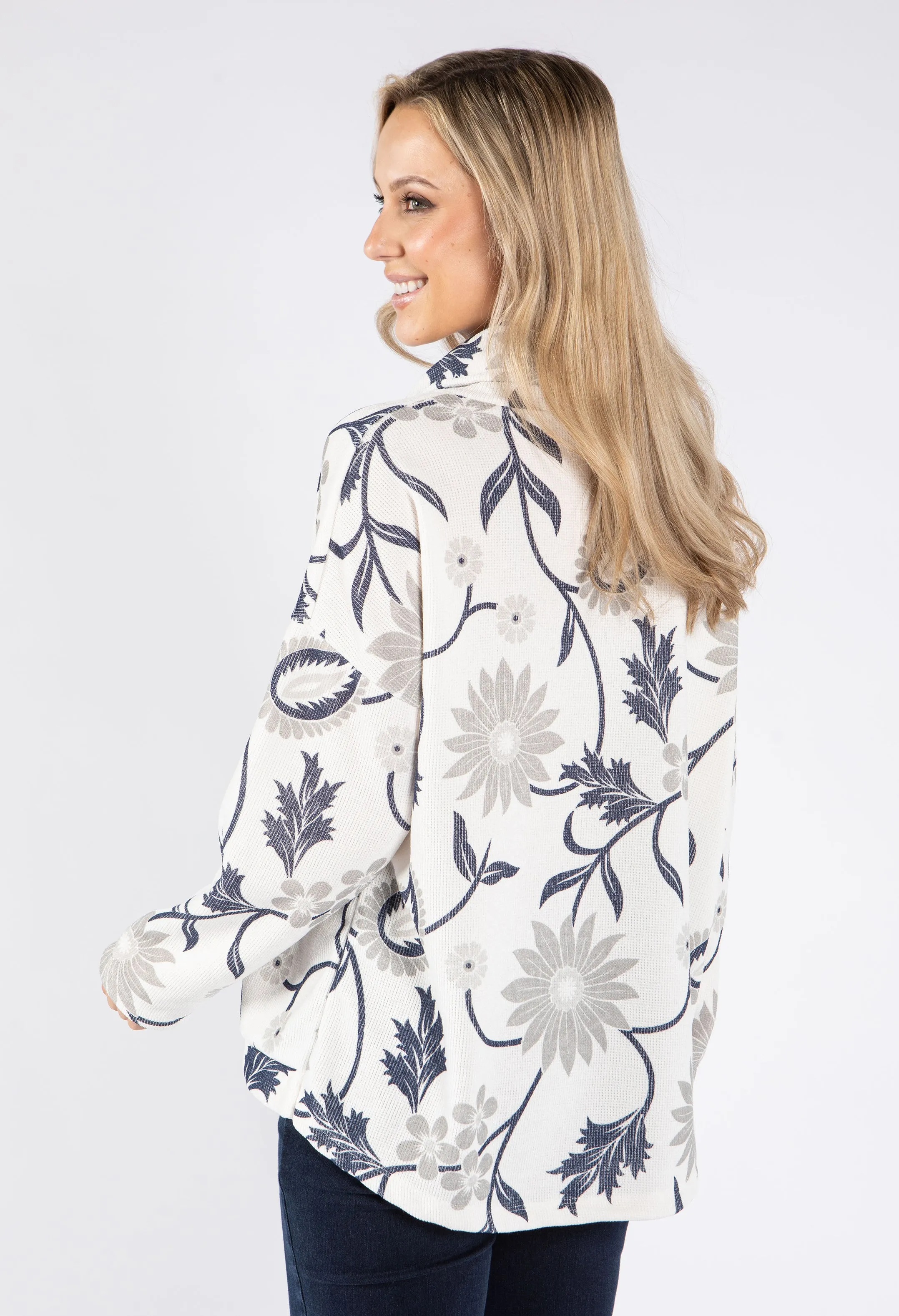 Daisy Soft Cord Pullover
