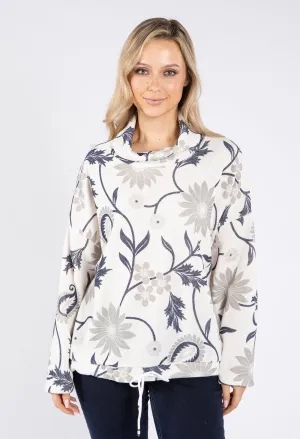 Daisy Soft Cord Pullover