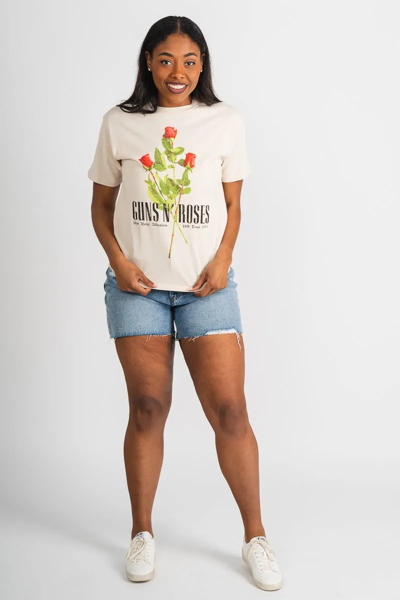 DayDreamer Guns N Roses illusion t-shirt dirty white
