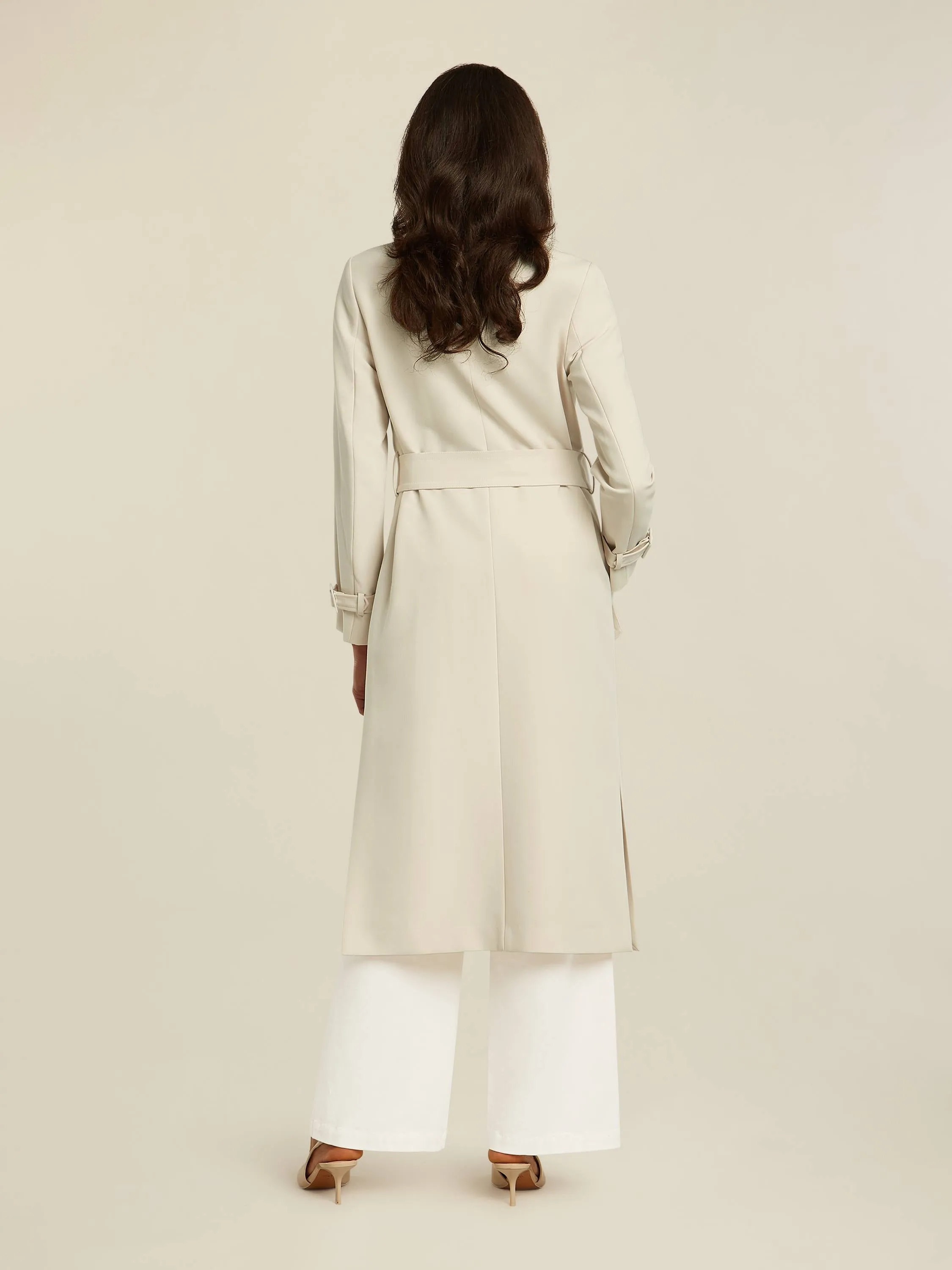 DIA TRENCH Coat - Cream