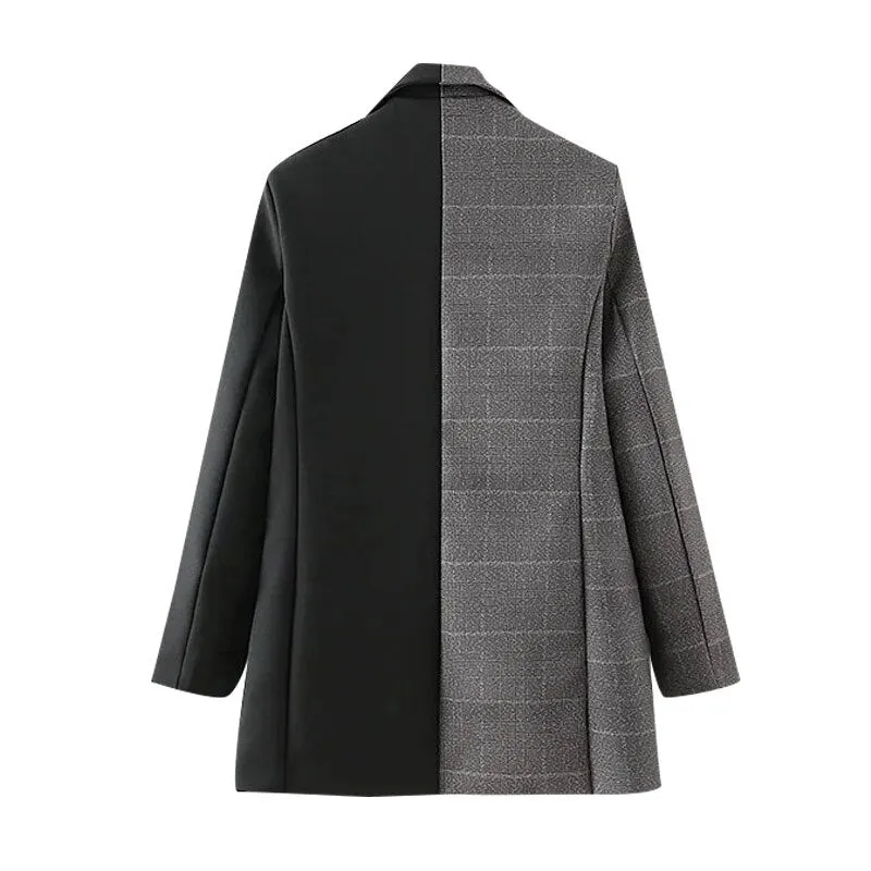 DOUBLE COLOR BLAZER