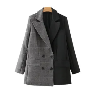 DOUBLE COLOR BLAZER