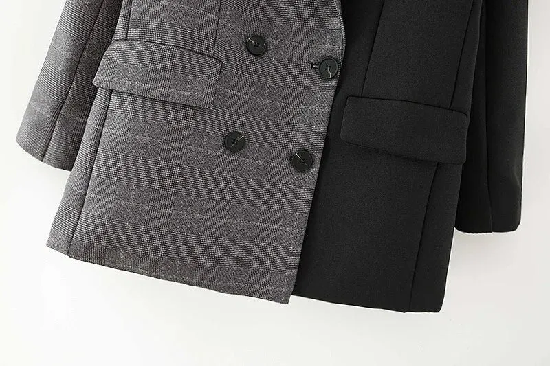 DOUBLE COLOR BLAZER