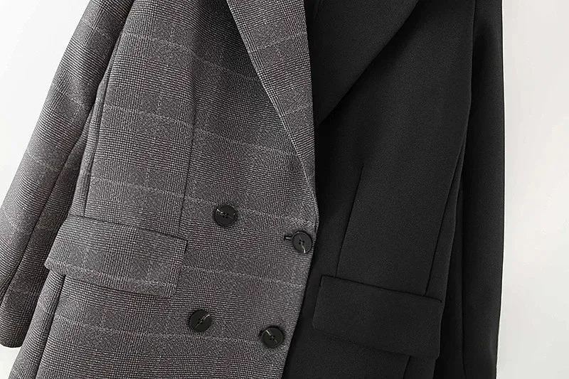 DOUBLE COLOR BLAZER