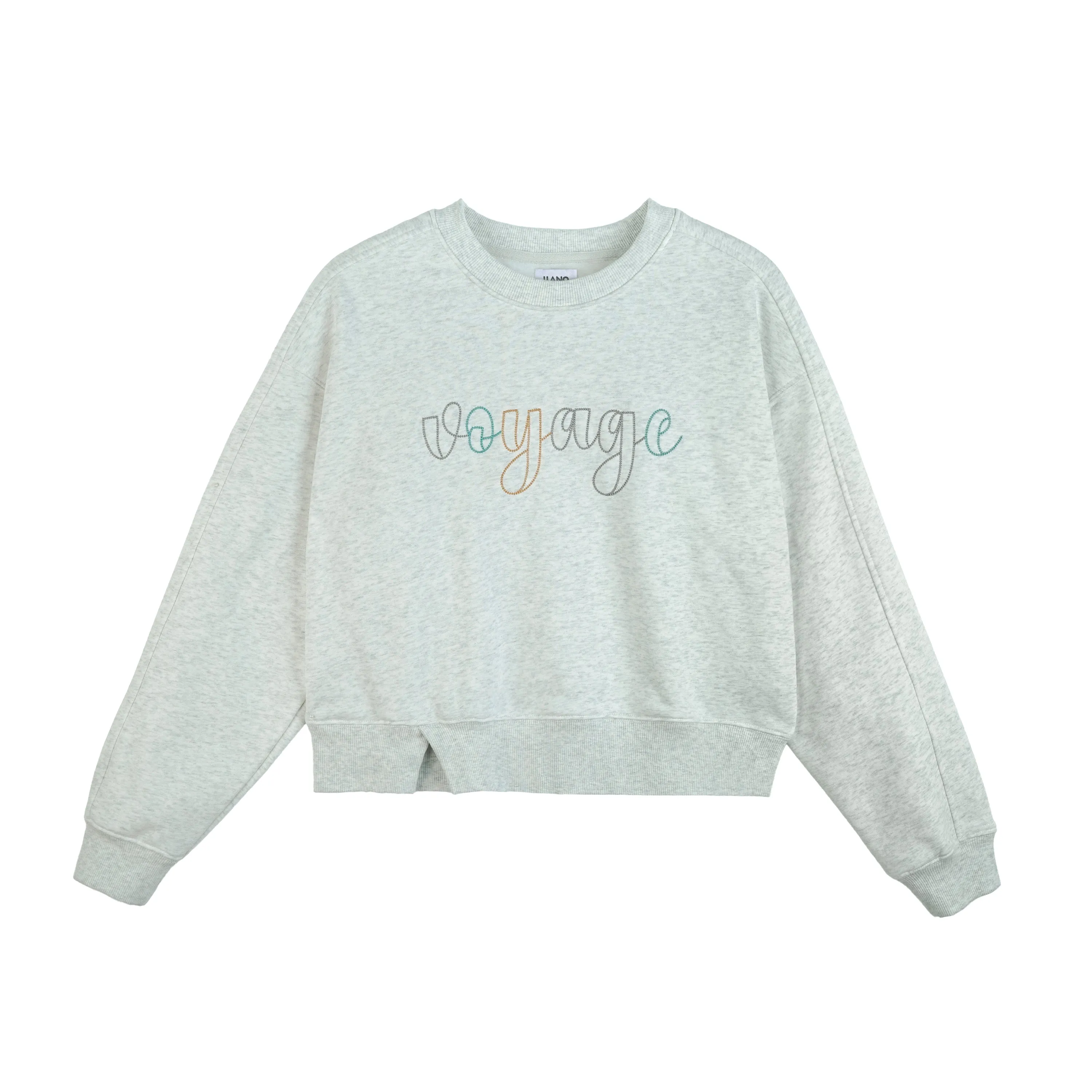Embroidered Letter Sweater