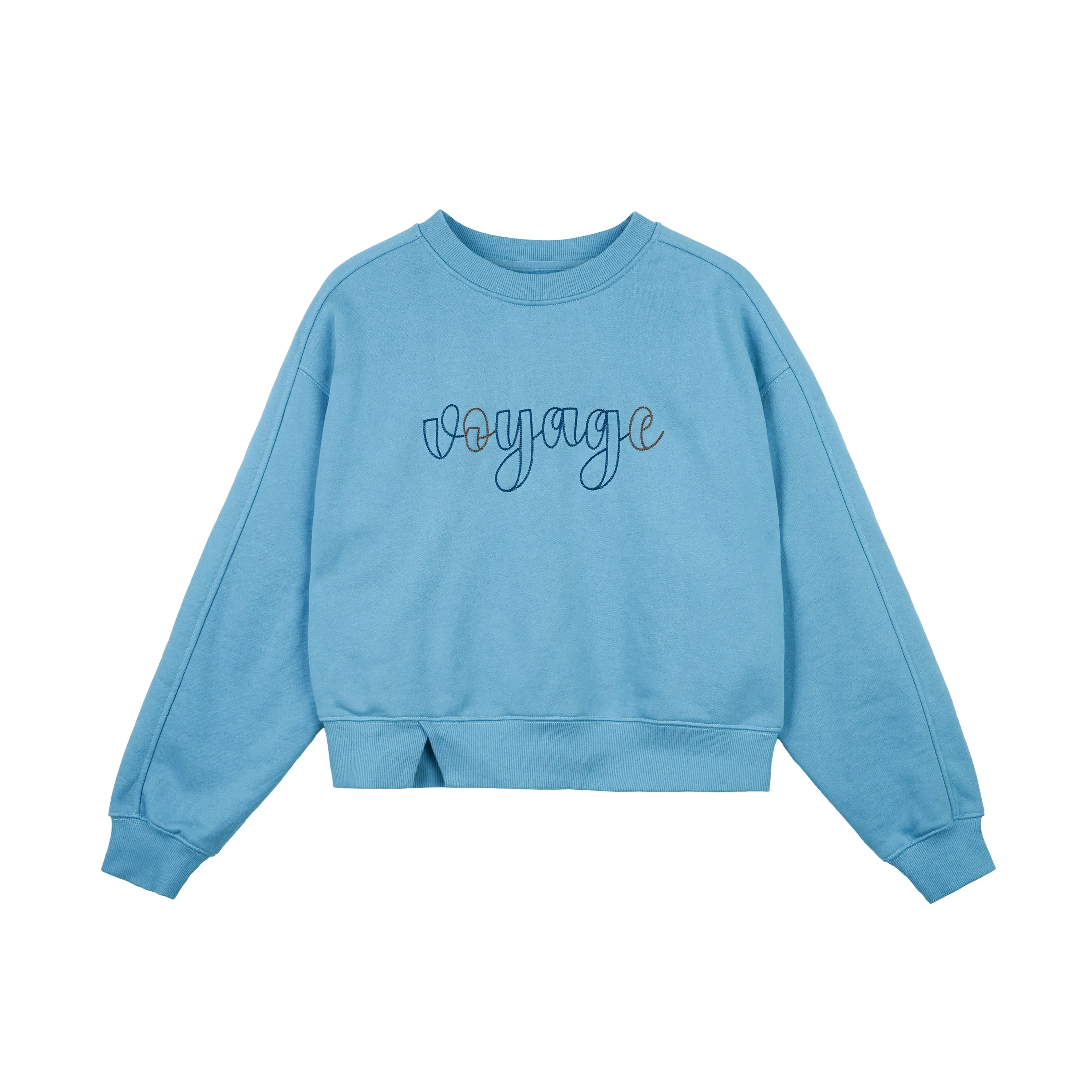 Embroidered Letter Sweater
