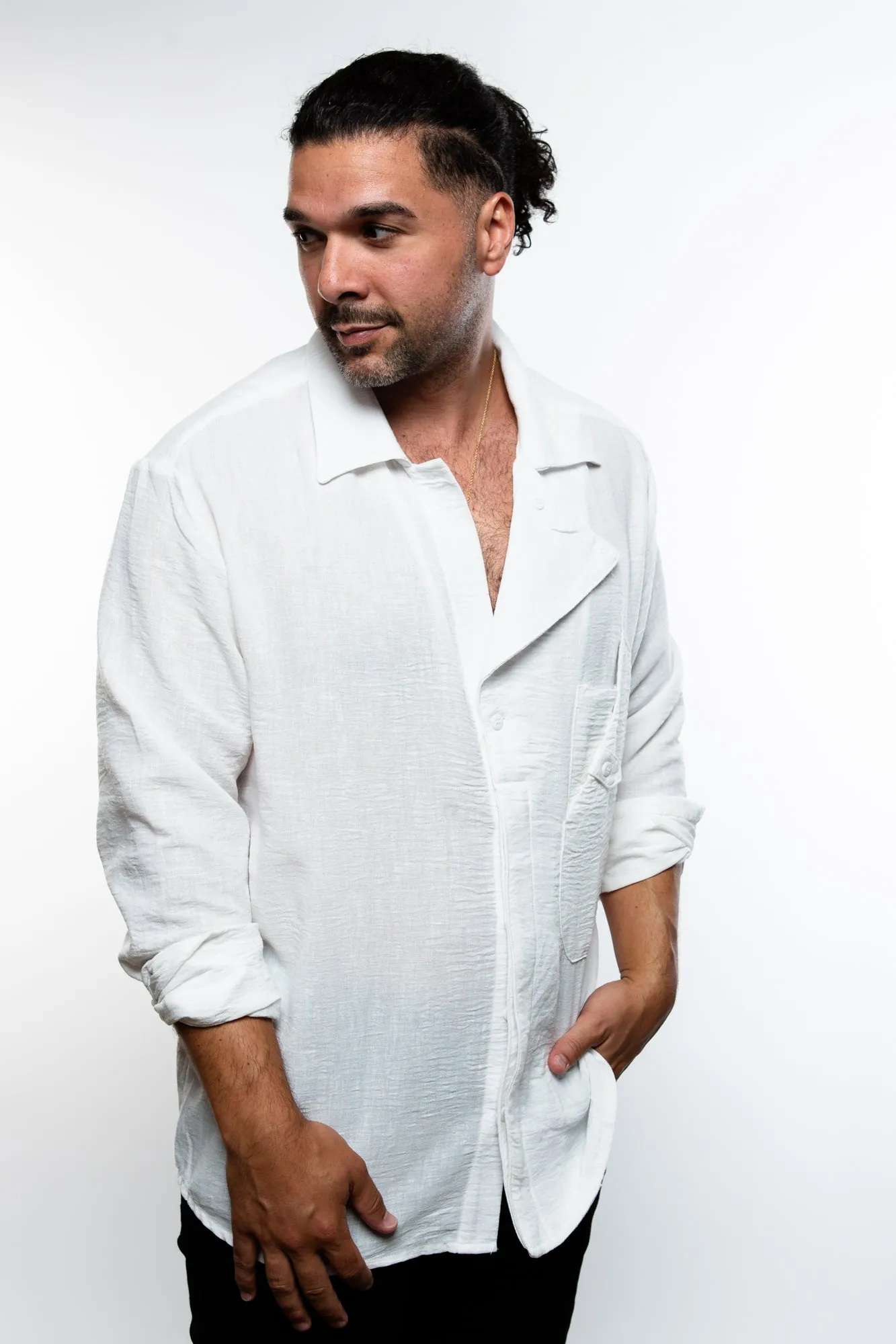 Expent Dress Shirt - Bordo Bianco