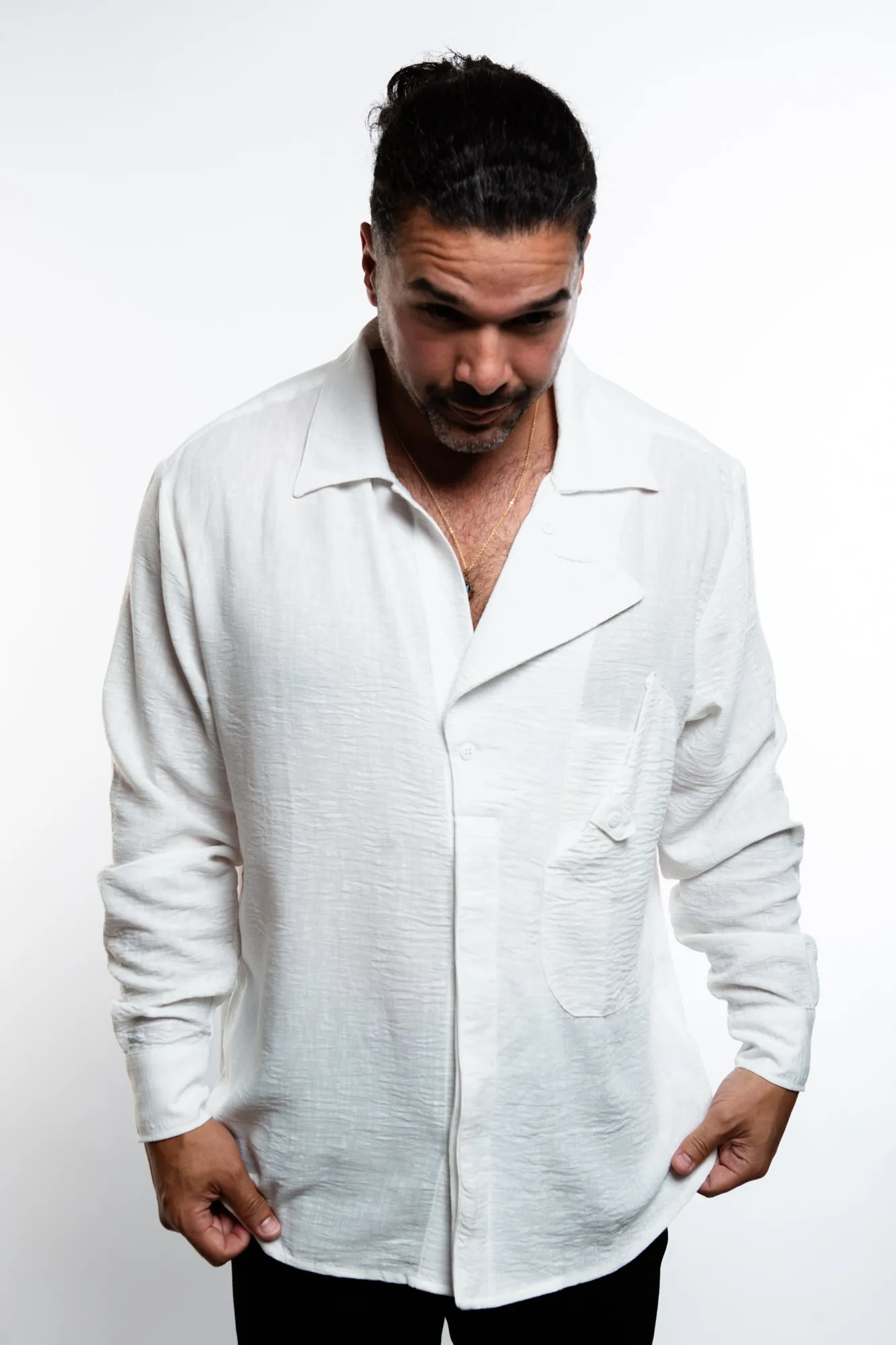 Expent Dress Shirt - Bordo Bianco