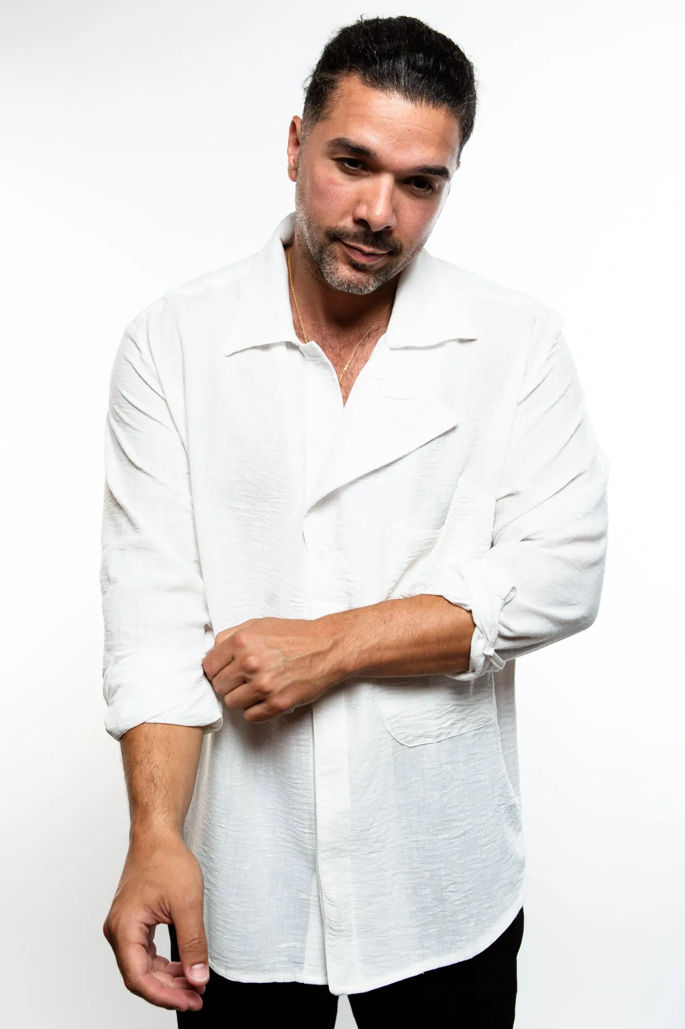 Expent Dress Shirt - Bordo Bianco