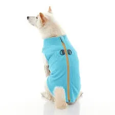 Gooby Zip-Up Fleece Jacket for Dogs