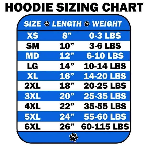 Halloween Pet, Dog & Cat Hoodie Screen Printed, "Paw Skellington Costume"