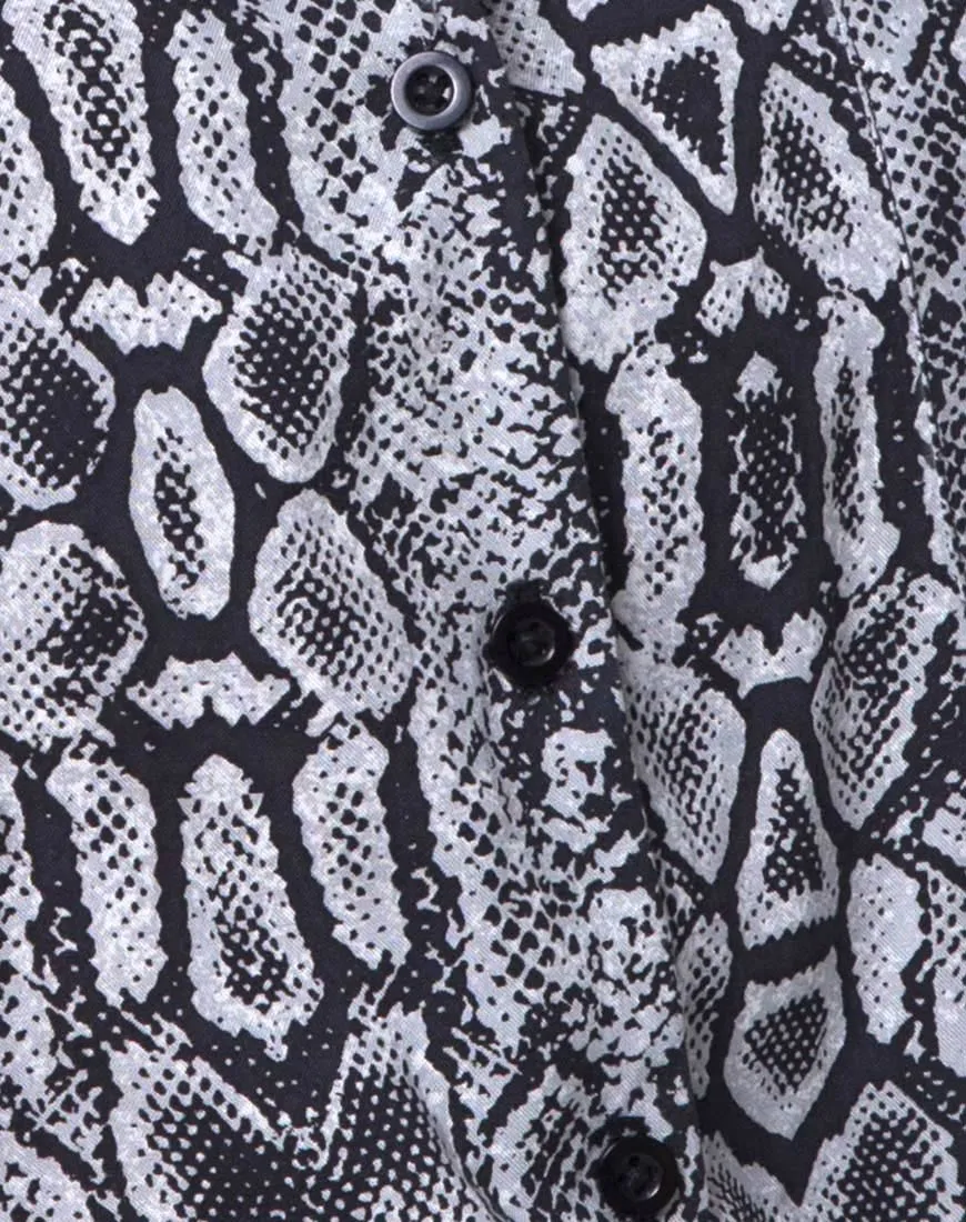 Hawaiian Shirt in Snake