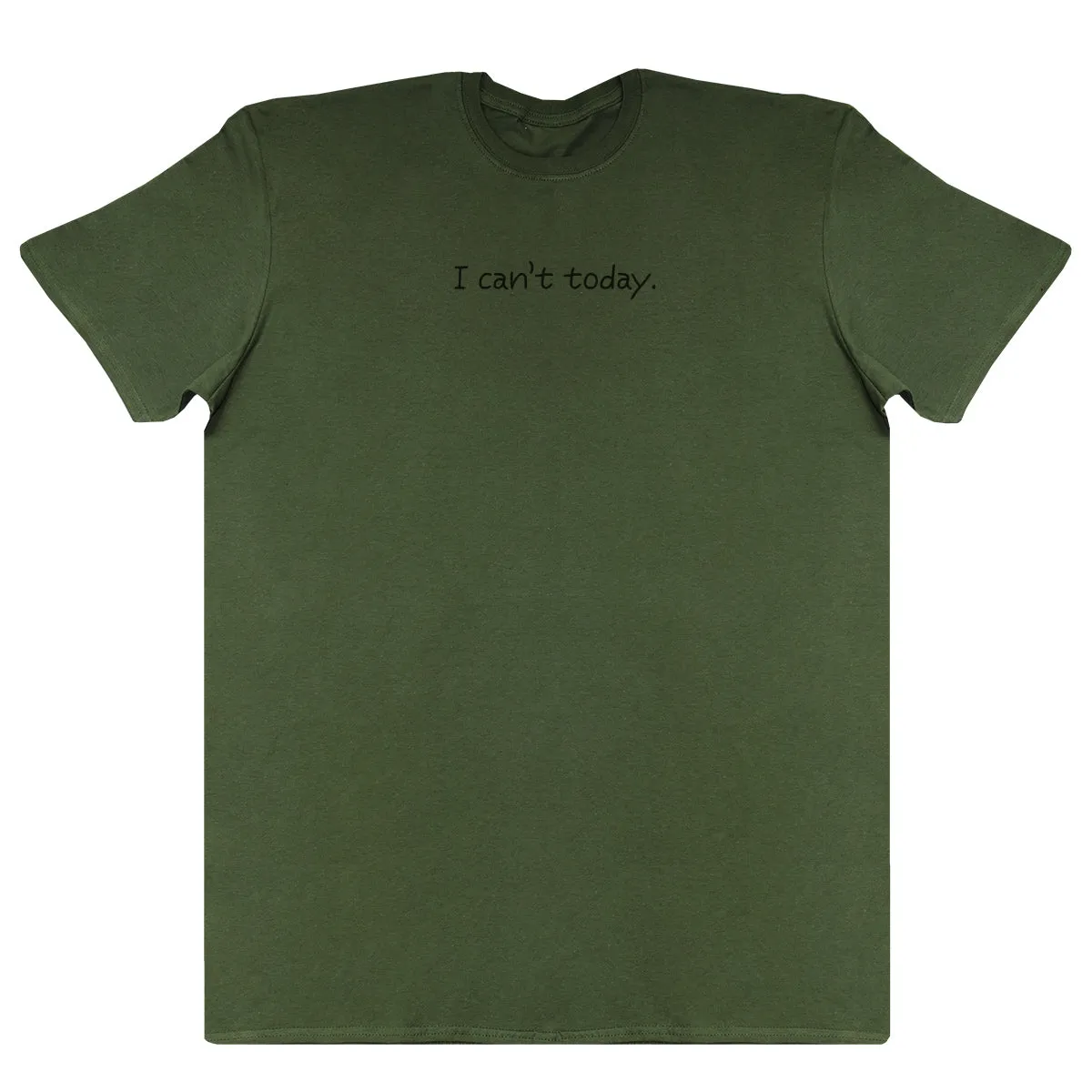 I Can't Today - Kids Oversized Comfy T-Shirt
