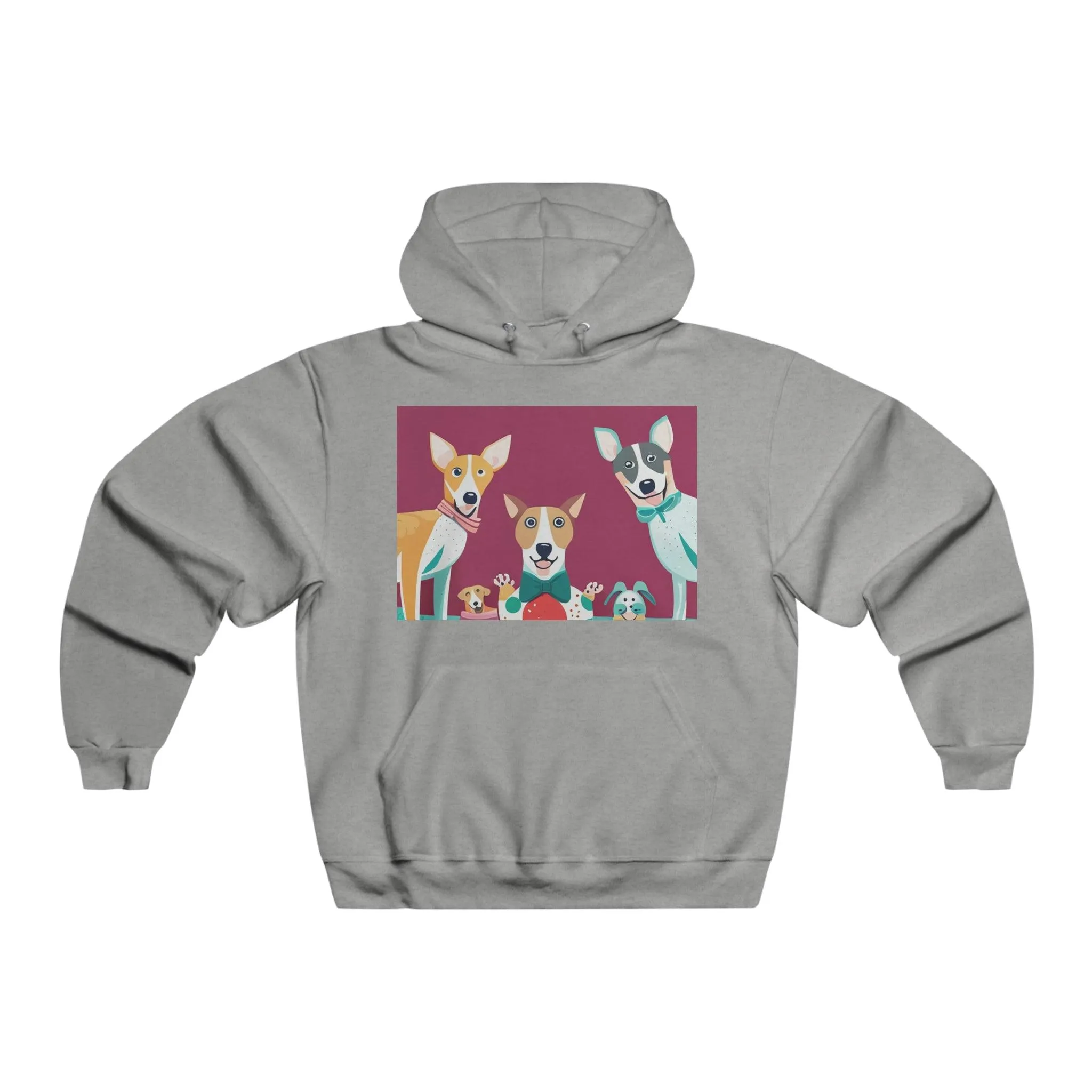 Illustrated by Doggie Men's NUBLEND® Hooded Sweatshirt