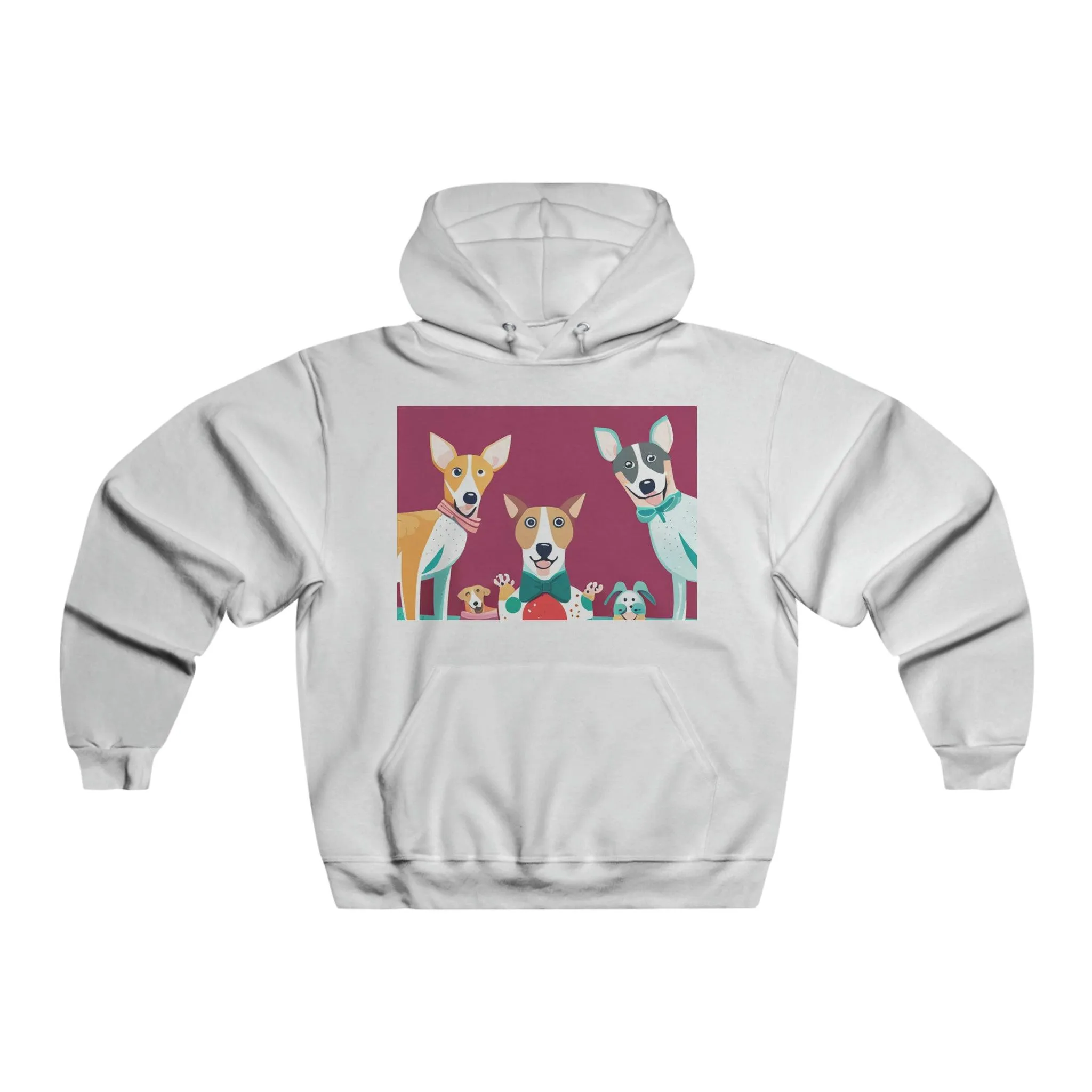 Illustrated by Doggie Men's NUBLEND® Hooded Sweatshirt