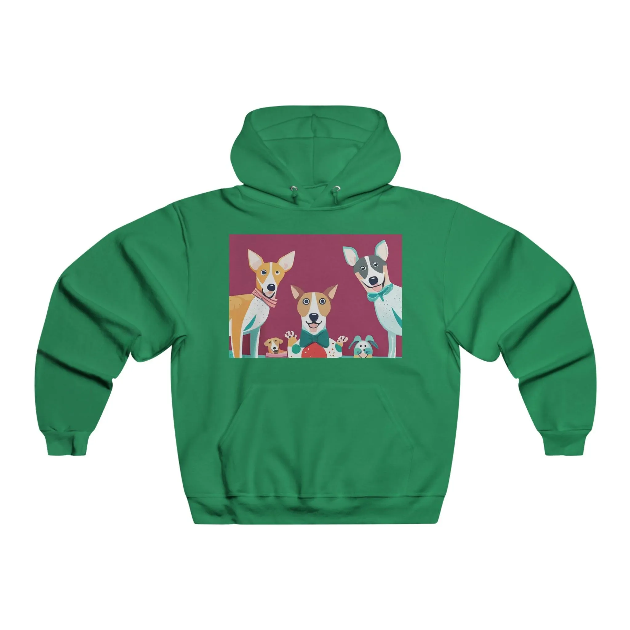 Illustrated by Doggie Men's NUBLEND® Hooded Sweatshirt