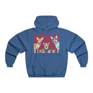 Illustrated by Doggie Men's NUBLEND® Hooded Sweatshirt