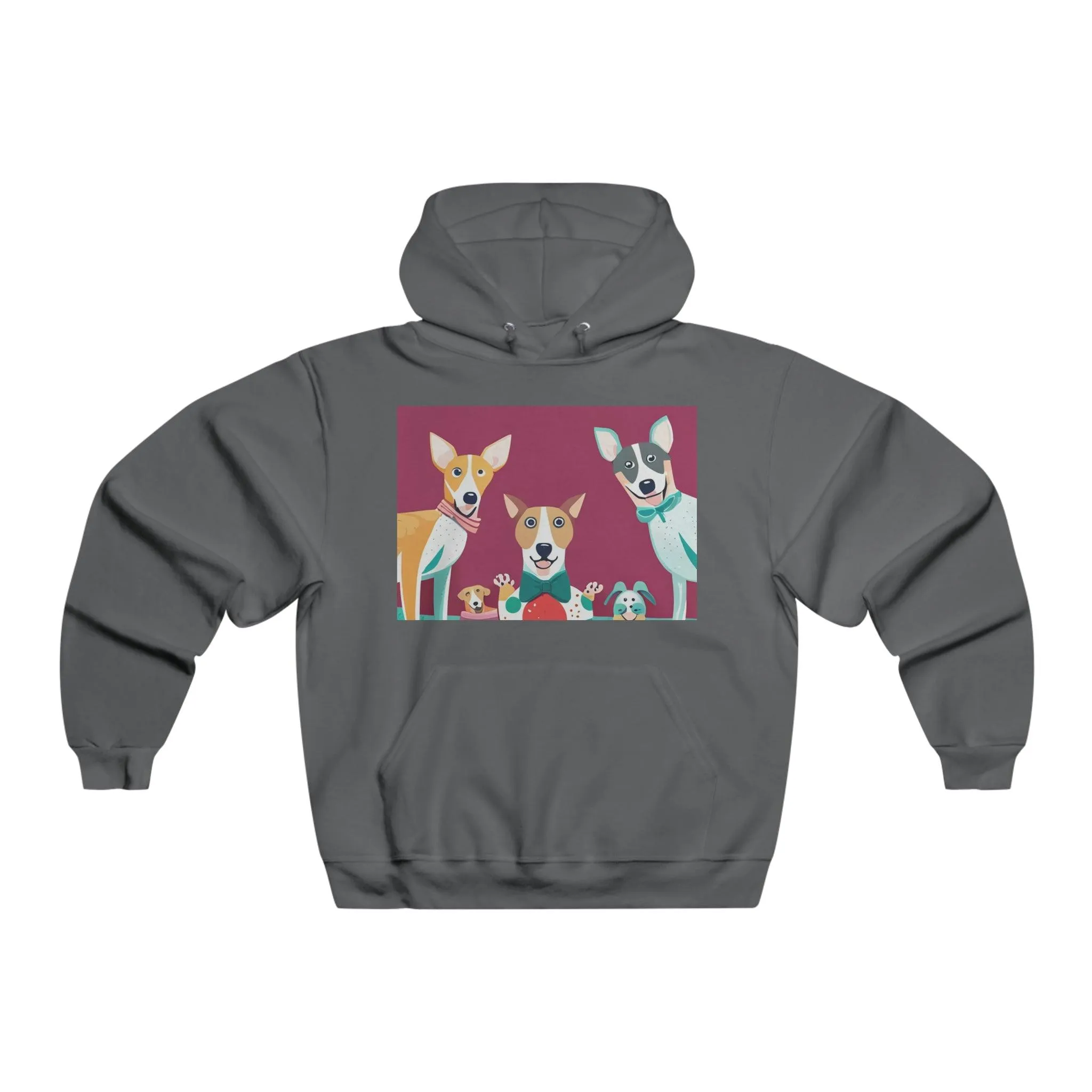 Illustrated by Doggie Men's NUBLEND® Hooded Sweatshirt