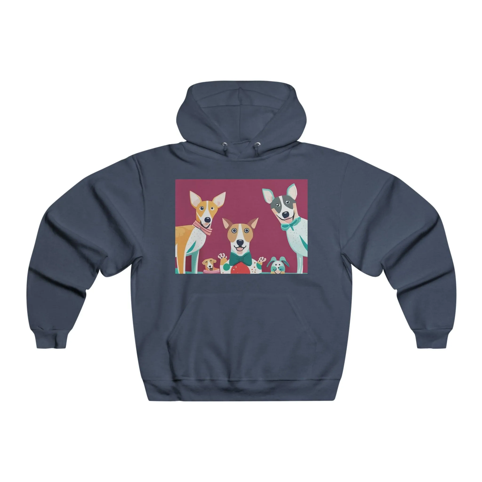 Illustrated by Doggie Men's NUBLEND® Hooded Sweatshirt
