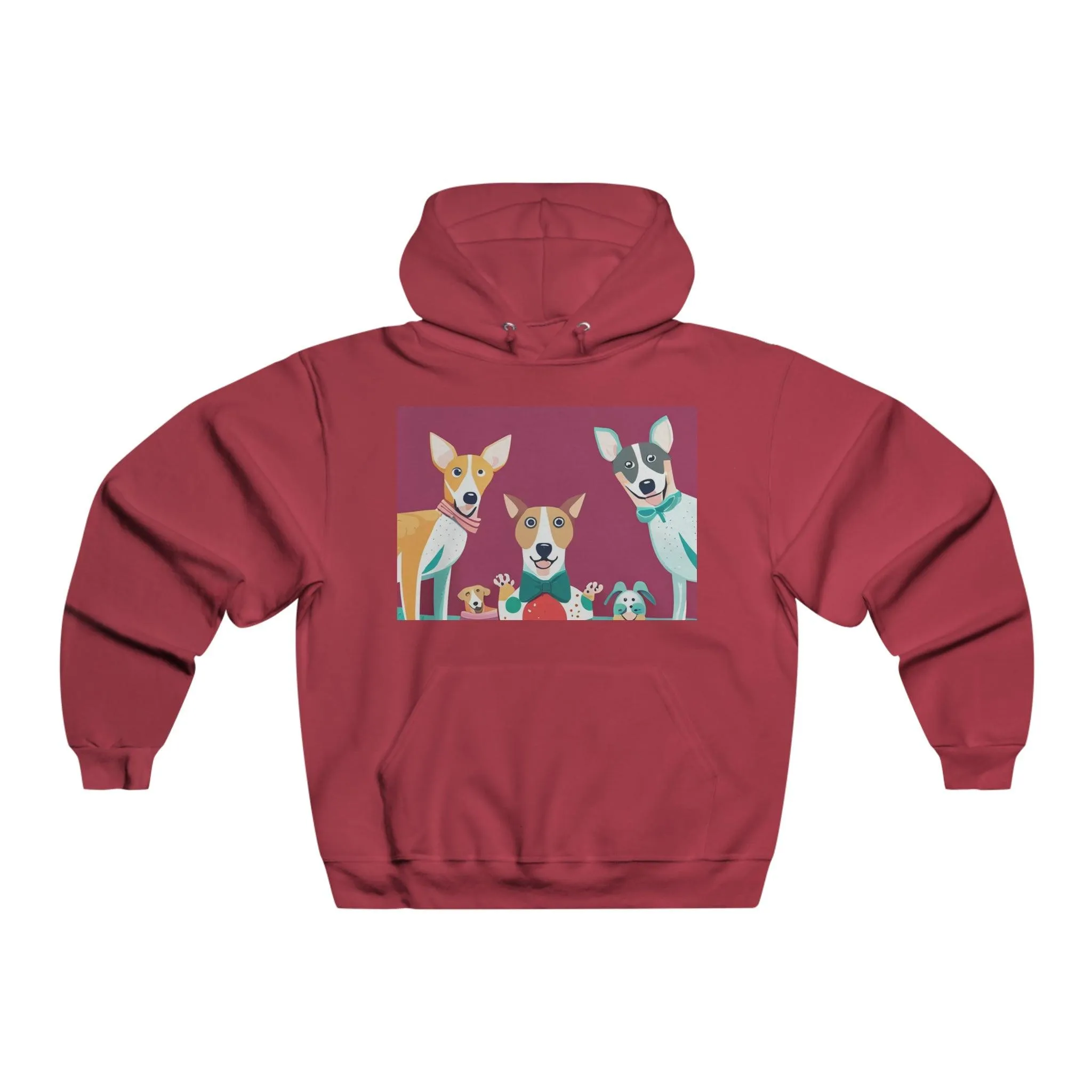 Illustrated by Doggie Men's NUBLEND® Hooded Sweatshirt