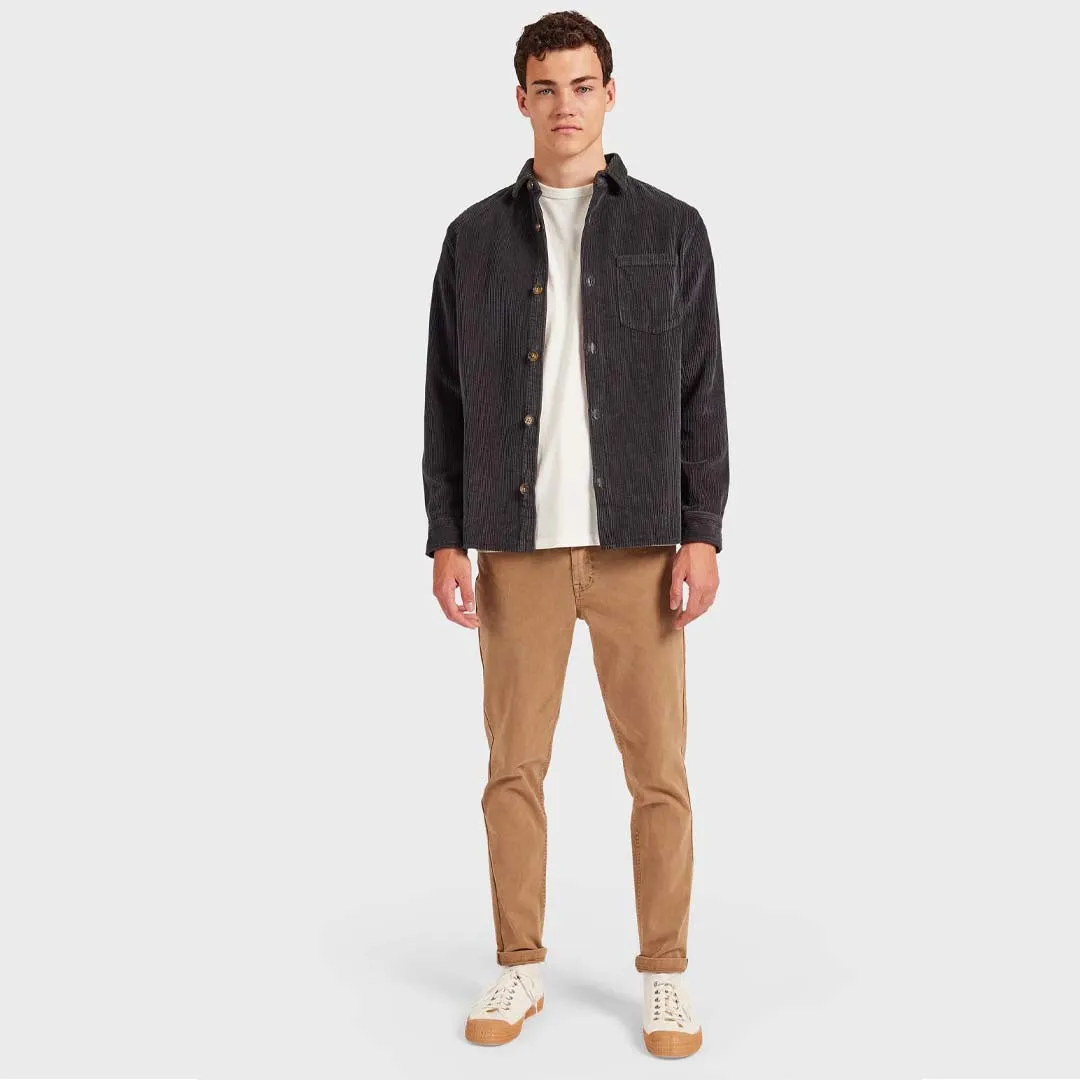 LEBOWSKI CORD OVERSHIRT | NAVY