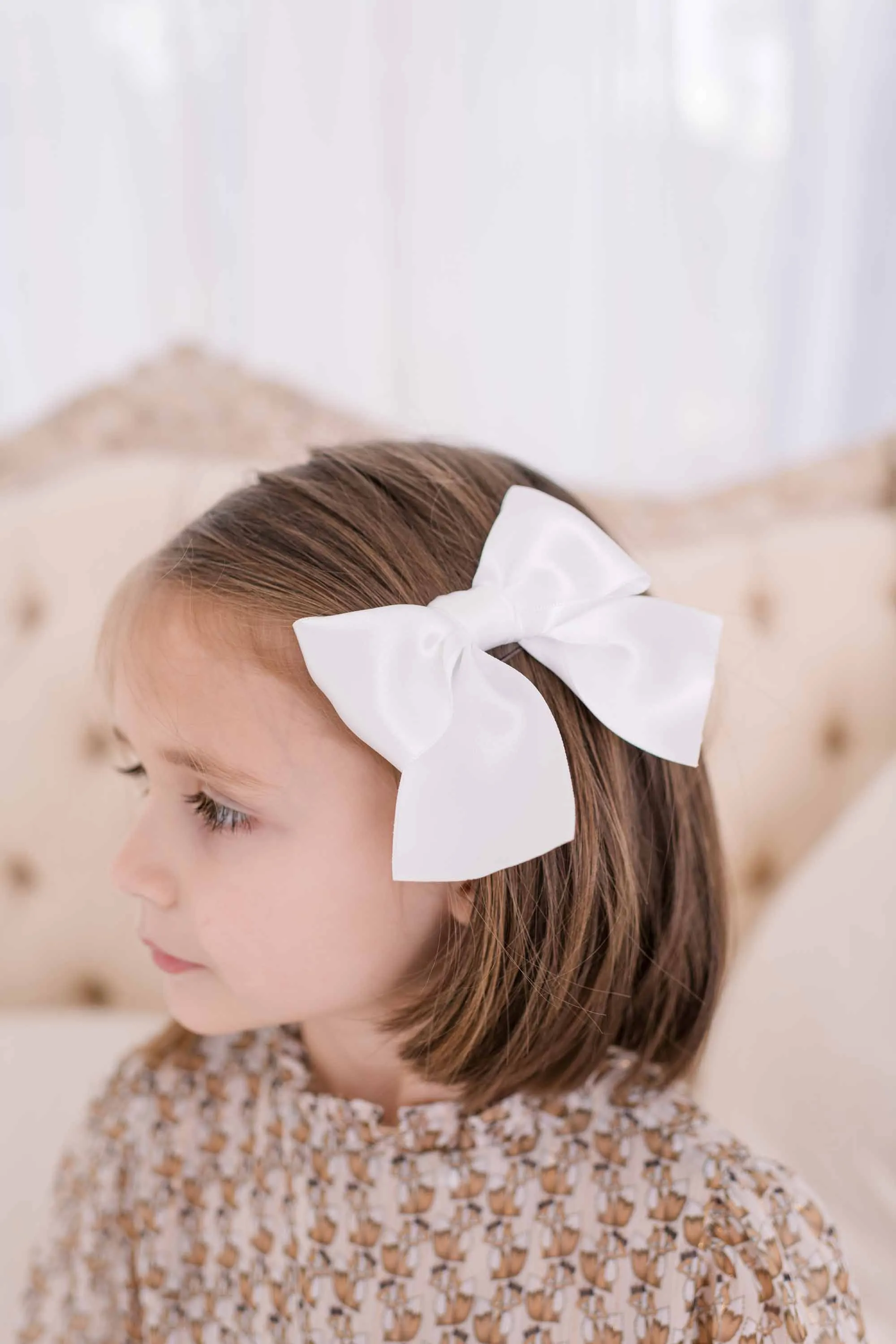 Light Blue- Big satin sailor bow