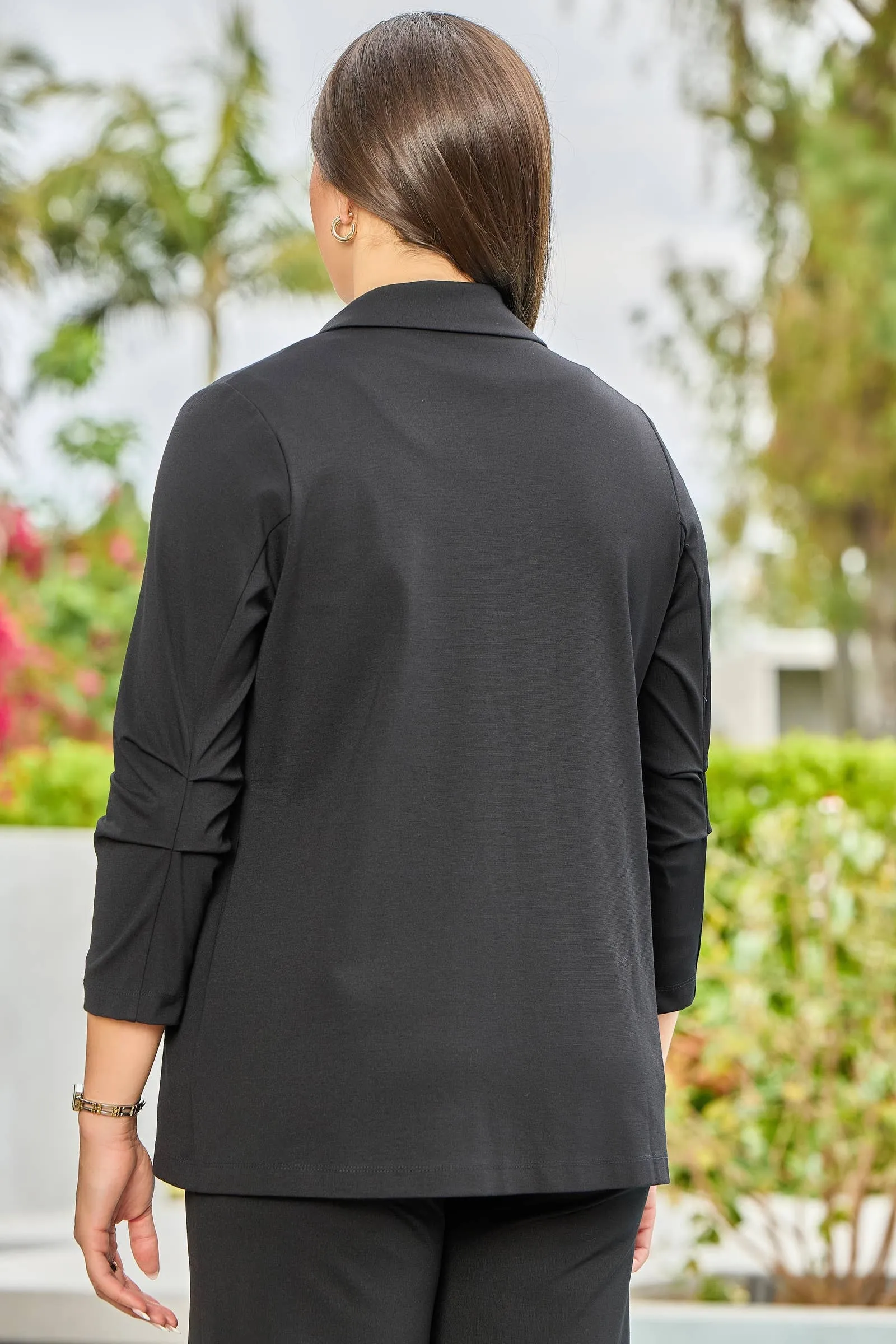 Magic 3/4 Blazer MDS BLAZER: Dark Brown / L