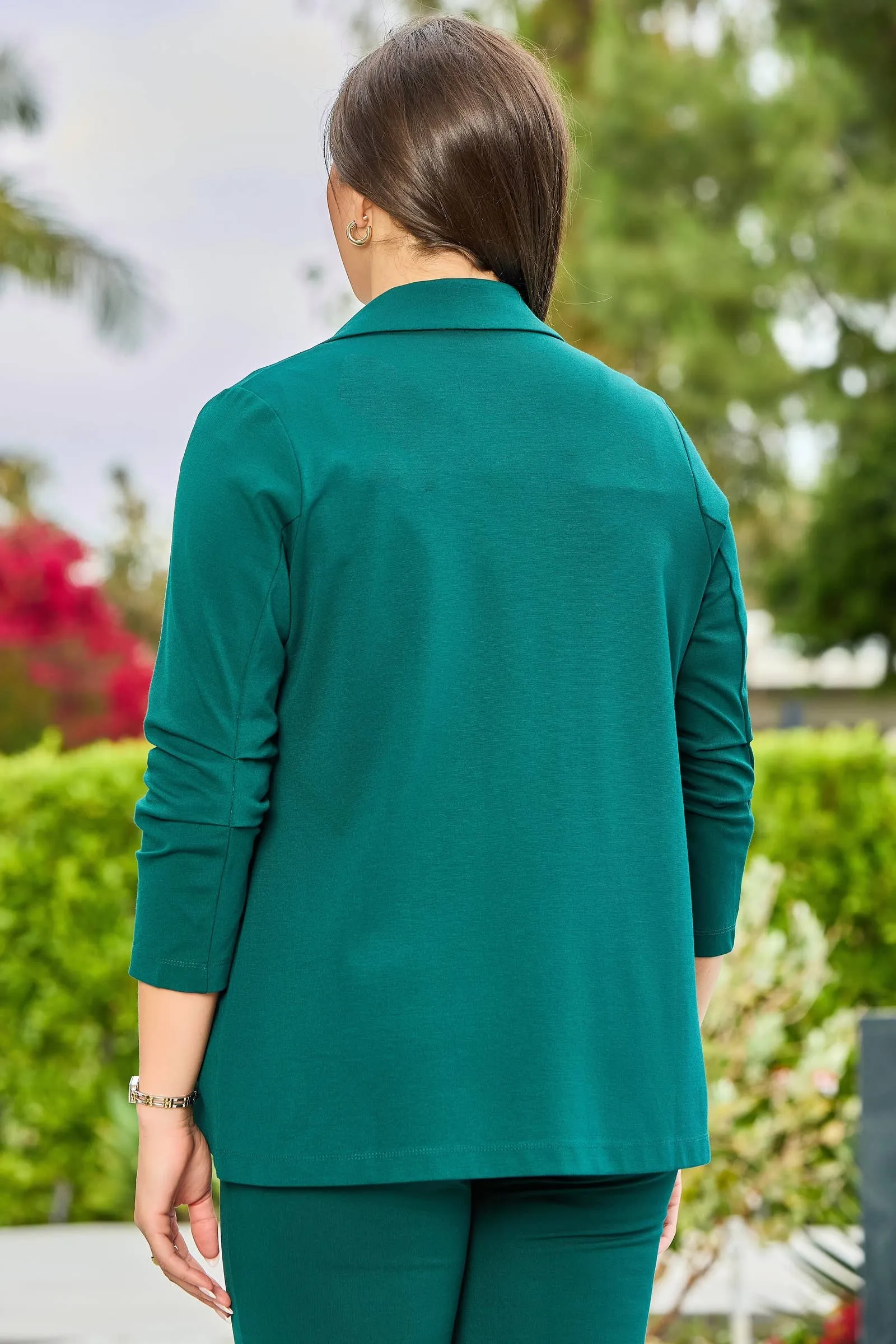 Magic 3/4 Blazer MDS BLAZER: Dark Brown / L