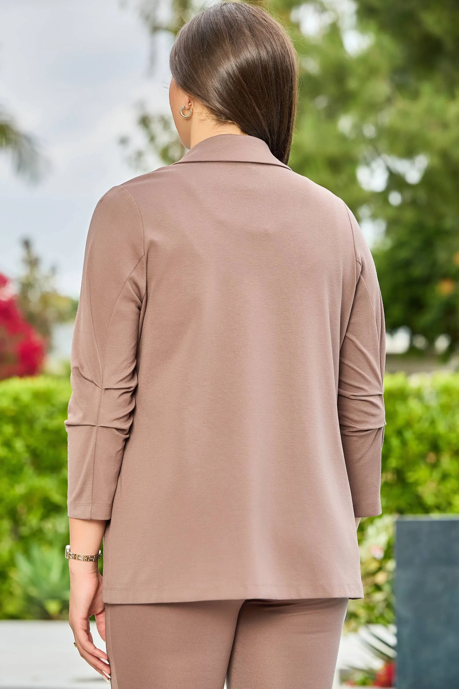 Magic 3/4 Blazer MDS BLAZER: Dark Brown / L