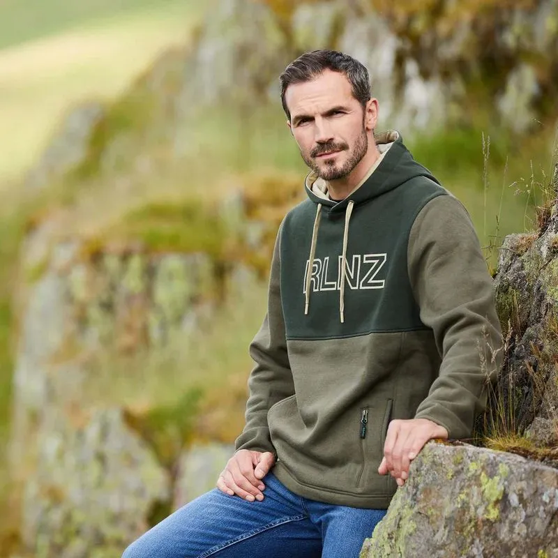 Men's South Island Hoodie in Olive Mix