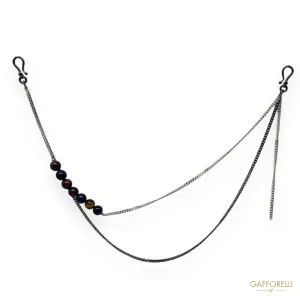 Men's Trouser Chain with Balls- Art. U594- Gafforelli Srl