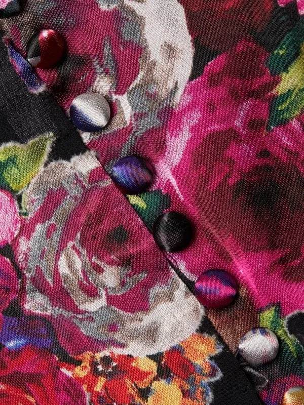 Mina Floral Mini Puff Sleeve