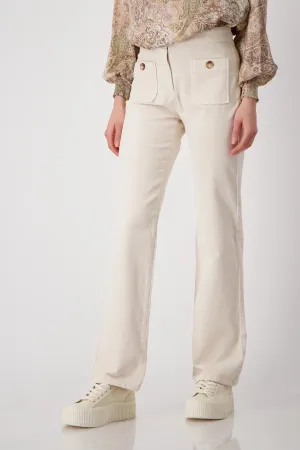 MONARI | FINE CORD TROUSERS | SANDSHELL | 808035