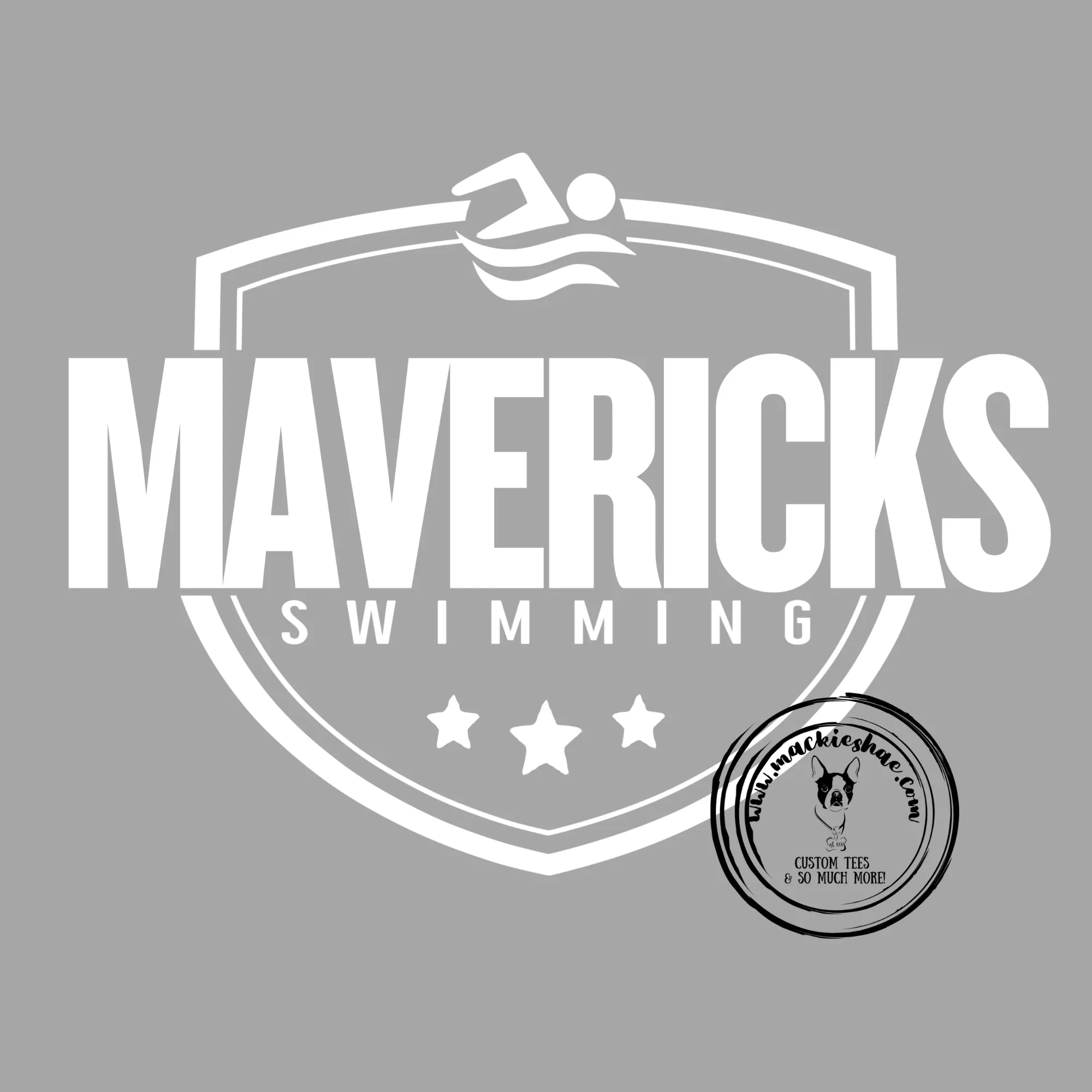 MSHS Swim- Mavericks Swimming Star Black Gear
