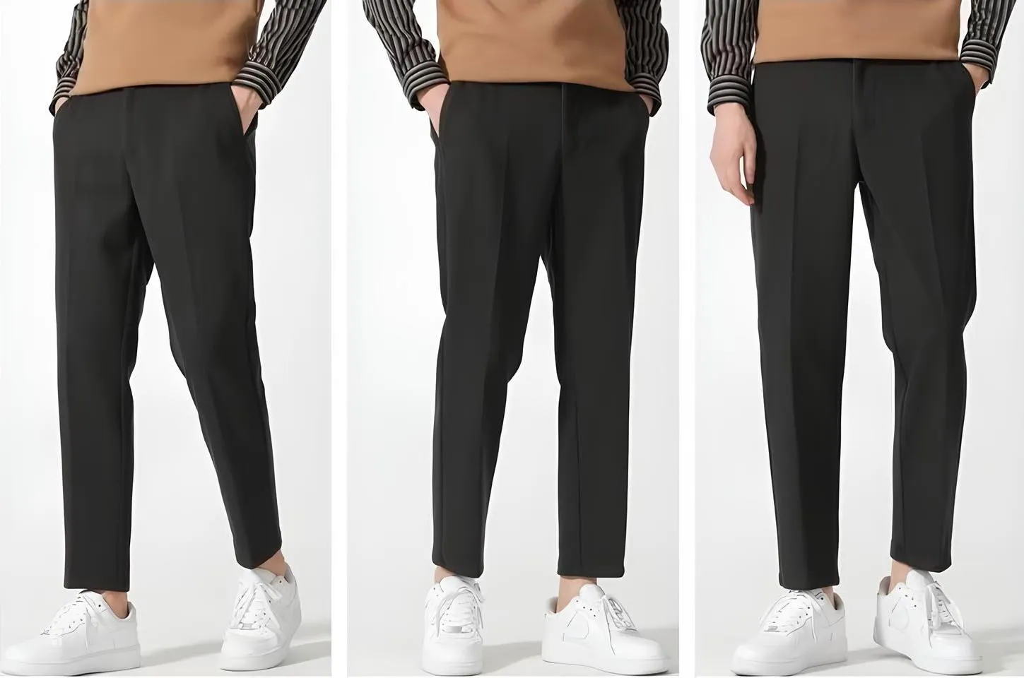 OBERON™ - ELEGANT SLIM-CUT TROUSERS