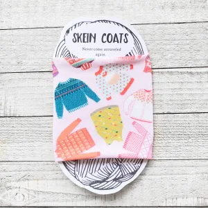 Pink Christmas Sweater Lover Skein Coat