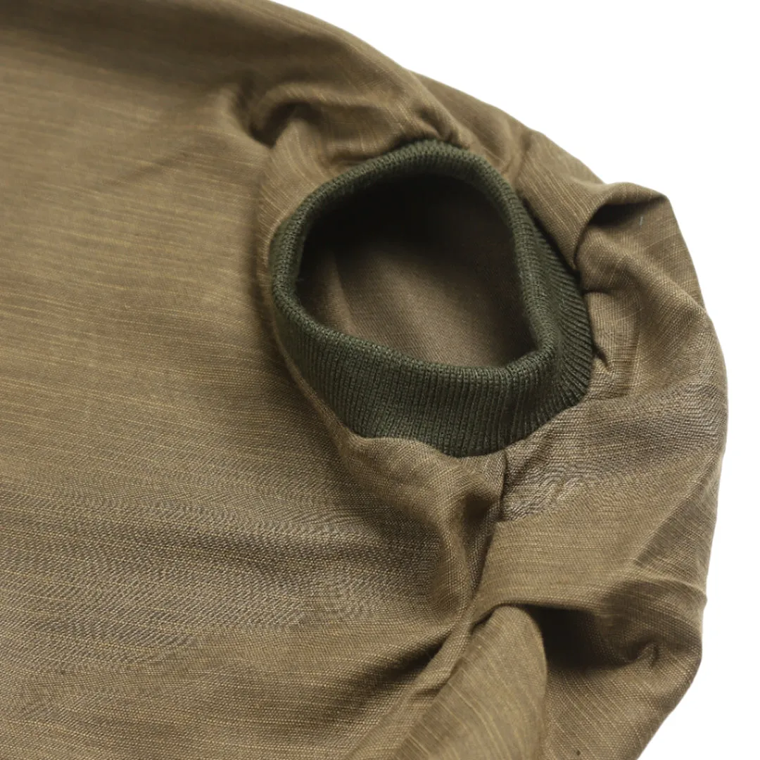 PUFF RIBBED TEES ARMY MIX