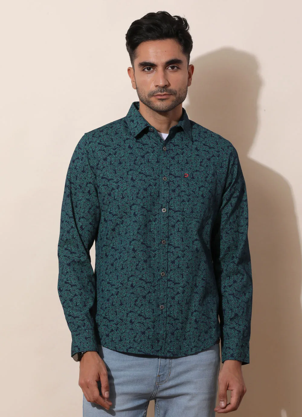 Rique Green Denim