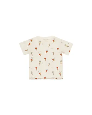 Rylee   Cru infant & kids raw edge tee